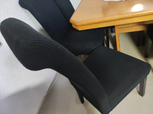 כיסוי לכיסא גבוה שחור (נגד מים) photo review