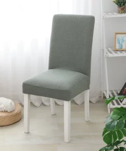 כיסוי לכיסא ירוק אפרורי