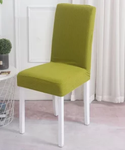 כיסוי לכיסא ירוק חרדל